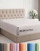 CGK Unlimited CGK Linens Extra Deep King Fitted Sheet - Fitted Sheet Only - Light Grey