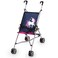 Bayer Design Doll Buggy - Folding Stroller for Dolls up to 18 Inches, Blue