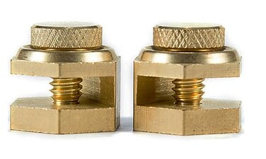Swanson Tool Swanson SG0020 Solid Brass Stair Gauges for Framing SquaresRafter Cuts