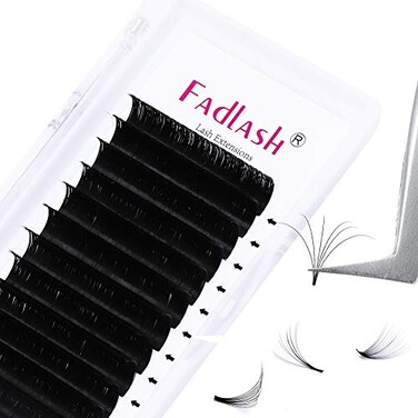 FADLASH Easy Fan Lash Extensions 0.07mm Self Fanning Eyelash Extensions