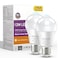 Boxlood Motion Sensor Light Bulbs, 12W,100W EquivalentA19 E26 6000K Auto On/Off