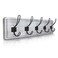 HBCY Creations Rustic Coat Rack - Wall Mounted Whitewash 24" Entryway Coat Hooks - 5 Rustic Hooks, Solid Pine Wood. Perfect Touch for Your Entryway, Kitchen, Bathroom... ,Whitewash