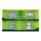 Midori Clip Etched Clips Zoo Pattern 43360006