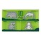 Midori Clip Etched Clips Zoo Pattern 43360006