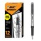 BIC Intensity Permanent Markers, Ultra Fine Point, Black, 12-Count Pack