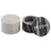 Thirstystone WhiteBlack Marble Pinch Pots with Etched Lids, Use for SaltPepper While Cooking or Baking