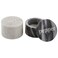 Thirstystone WhiteBlack Marble Pinch Pots with Etched Lids, Use for SaltPepper While Cooking or Baking