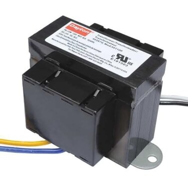 Dayton Class 2 Transformer, 50Va, 24Vac, Foot