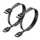 Cable Matters 2-Pack 6Gbps Shielded eSATA Cable, 3ft