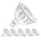 Boxlood MR16 LED Light Bulb Non Dimmable, 90% Energy Saving, 3000K Warm White, 40 Degree Beam Angle, AC/DC 12V, 5 Watts, 50W Halogen Bulb Equivalent, GU5.3 Bi-Pin Base, 6-Pack