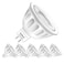 Boxlood MR16 LED Light Bulb Non Dimmable, 90% Energy Saving, 3000K Warm White, 40 Degree Beam Angle, AC/DC 12V, 5 Watts, 50W Halogen Bulb Equivalent, GU5.3 Bi-Pin Base, 6-Pack