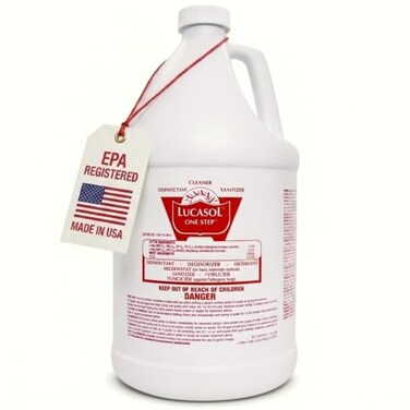 Lucasol One Step Hospital Grade Disinfectant Concentrate Surface Cleaner