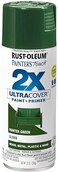 Rust-Oleum Painter's Touch 2X Ultra Cover Spray Paint, Gloss Hunter Green