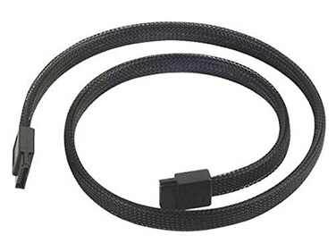 Silverstone Tek 180 Degree SATA III Cable with Non-Scratch Locking Mechanism ,CP07