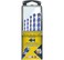 Fisch 5 Pcs Masonry Drill Bit Set for Concrete - Multi-Purpose FSP-357810
