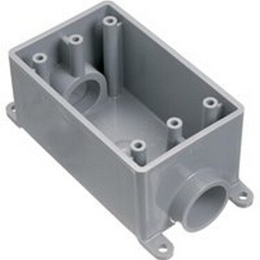 ThomasBetts Carlon LamsonSessons E981EFN-CTN 3/4" Single Gang Boxes