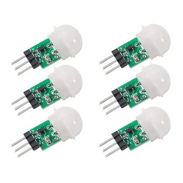 Onyehn 6pcs PIR Motion Sensor Modules,Mini Human Motion IR Sensor Detector