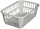 STERILITE Medium Plastic Basket, White, Pack of 12