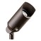 Kichler 12V LED Landscape Spotlight Light, Textured Bronze