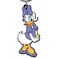 Disney Daisy Duck - - Rubber Keychain