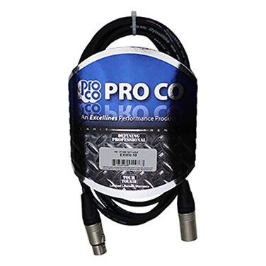 PRO CO Proco EXMN-25 Excellines Microphone Cable 25 Ft with Neutrik Connectors
