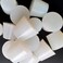 LGEGE White Tapered Shaped Solid Silicon Rubber Stopper Lab Stopper 6Size 3 Pcs