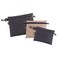 Custom Leathercraft CLC 1100 Multi-Purpose Clip-on Zippered Poly Bags, 3 Pack