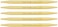 Clover Takumi 7-Inch Double Point, Size 15