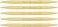Clover Takumi 7-Inch Double Point, Size 15