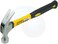 TOLSEN 20oz Claw Hammer Lightweight Fiberglass Smooth Face Nail Puller