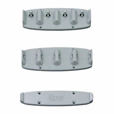 Ernst Manufacturing 8350-Gray Socket Organizer Mounting Kit, Black