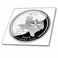 3dRose State Quarter of Texas ,PD-US-Ceramic Tile, 4" ,ct553381