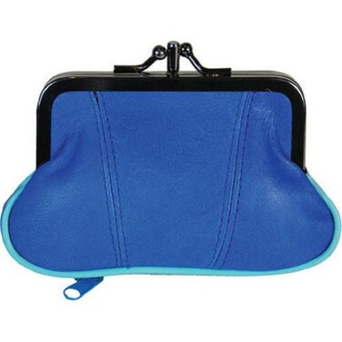 MARSHAL Leather Change Purse BL