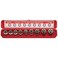 Genius Tools 9PC 1/2" Dr. Star Hand Socket Set - TX-409