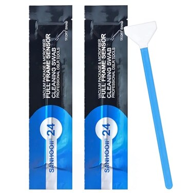 SANHOOII 20pcs Full Frame Camera Sensor Swab ,No Cleaning Solution Include