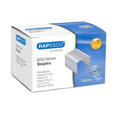 Rapesco Staples - 3/8", Box 4000 ,S92310Z3