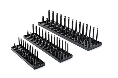 GEARWRENCH 3 Pc 1/4", 3/8"1/2" Drive SAE Socket Storage Tray Set83118