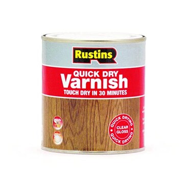 Rustins Quick Dry Varnish Clear Gloss 500ml16.9 Fl. Oz.