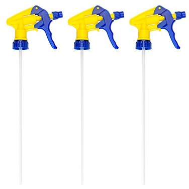 OFXDD Trigger Spray Replacement for Water Bottle sprayers, Industrial Trigger Sprayer, Bottle Trigger ,Pack of 3