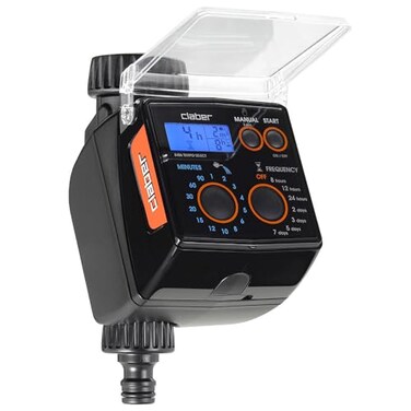 Claber 8486 Tempo Select Advanced Push-Button Digital Water Timer