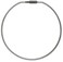 Lucky Line Jumbo 11 Inch Diameter Threaded Locking Key Ring, 1 Per Pack ,79111