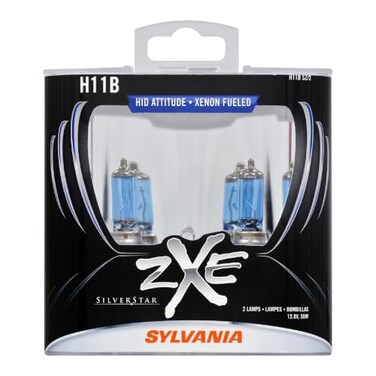 Sylvania - H11B ZXE - High Performance Halogen Bulb, 35672 ,2 Pack