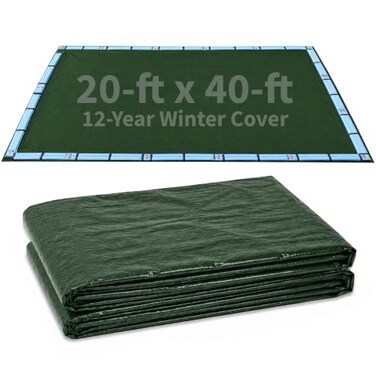 Blue Wave Arctic Armor 20x40-ft Rectangular In-Ground Pool Winter Cover
