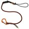 Ergodyne Squids 3102 Shock Absorbing Tool Lanyard with Self-Locking Carabiner, Detachable Loop End, Tool Weight Capacity 5lbs