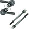 TRQ Front Inner and Outer Tie Rod Set 4 Piece