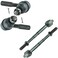 TRQ Front Inner and Outer Tie Rod Set 4 Piece
