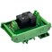 Electronics-Salon CZH-Labs DIN Rail Mount 12V Passive SPST-NO 30Amp Power Relay Module.