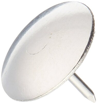 Officemate Thumb Tacks, 1/2" Point, 100/BX, Steel ,OIC92914