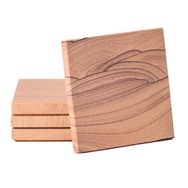 Thirstystone Desert Sand Natural Sandstone Coaster 4 Pack