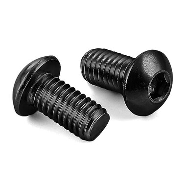 MewuDecor 1/4-20 x 1/2" Button Head Socket Cap Screws, 25 PCS